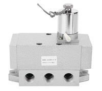 Électrovanne pneumatique G3/8, électrovanne électrique à 2 positions et 5 voies à commande électronique unique, K25DH-10 H pour systèmes d’automatisation industrielle (DC24V)