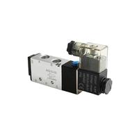 Électrovanne pneumatique M5 4V210-08 4V110-06 12 V 24 V 110 V 220 V 1 pièce(DN10 4V410-10,AC220V)