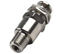 Electrovanne pneumatique miniature 2 positions 3 voies pour série TAC-3P, filetage M5 × 0,8, normalement fermé, bouton-poussoir à ressort, 0-0,9 MPa