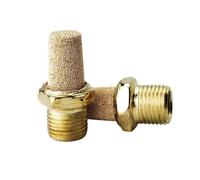 Électrovanne pneumatique PST-01 PST-02, filetage de silencieux en cuivre 1/8, 1/4, 3/8, 1/2 pouce, évent d'échappement, 1 pièce(PST-M5)