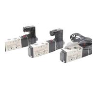 Électrovanne pneumatique série 4V100 4V120-M5-A/B/C/E/F-I-W DC24V (4V120-M5-B DC24V)