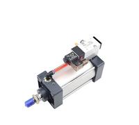 Électrovanne pneumatique standard AC24V, type cylindre série SCF, alésage 100mm, course 25-1000mm, ensemble de cylindres for dépoussiérage(SCF100x250)