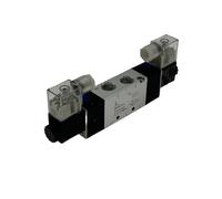 électrovanne pneumatique Valve pneumatique Double bobine 4V120-06/M5 4V220/4V320-08/10 4V420-15 DC24V 220Vac AC110V DC12V(4V220-08,AC220V)
