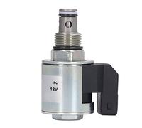 Électrovanne pour excavatrice 12 V, pièce de rechange pour rétrochargeuse 3CX, 4CX et 4C ; électrovanne à réponse rapide et économie d’énergie, avec corps en acier allié,