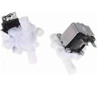 Électrovanne Pressurisée Normalement Fermée 12 Mm, DC 12 V, 24 V, AC 220 V, For Distributeur D'eau, Purificateur D'eau, Plastique(AC220V)