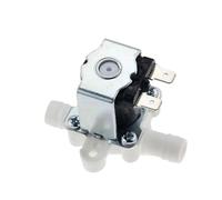Électrovanne pressurisée normalement fermée 12 mm, entrée 12 mm, for distributeur d'eau/purificateur d'eau (plastique)(24V)