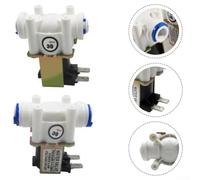 Électrovanne Programmable 6x6cm pour Purificateur(2 points PE) | Corps plastique renforcé, résistance pour usure, environnements difficiles, longue durée vie, fiable