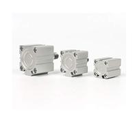 Électrovanne, SDA type alésage 25 mm Stroke 5/10/20/25/30/40/50/55 / 60/65 / 100mm double effet SDA25 Compact Air pneumatique Vérin Femme Construction solide(Stroke 80mm)