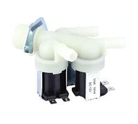 Électrovanne solénoïde en plastique, normalement fermée, 1 entrée et 3 sorties, filetage G3/4, vanne d’eau DC12V pour appareils ménagers et équipements industriels, avec trois