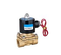 électrovanne, Soupape en cuivre à deux bidirectionnel à deux positions 2W025-06 Vanne de drainage Solenoid Solenoïde d'irrigation Valve pneumatique