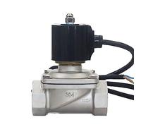 Électrovanne sous-marine IP68 en acier inoxydable 2,5 cm 3,8 cm Normalement Fermer 2W250-25 2W350-35 2 Way Fountain Solénoïde 1 pièce (1-1/4", DC12V)