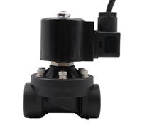 Électrovanne sous-marine normalement fermée ou ouverte en plastique PA66 DN15 DN20 DN25 AC220V DC24V, étanchéité IP68, filetage G ou NPT(2P,NPT-DC 24V-NORMALLY OPEN)