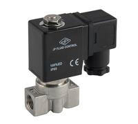 Electrovanne ST-DA 1/4'' acier inoxydable FKM 0-13bar 12V DC
