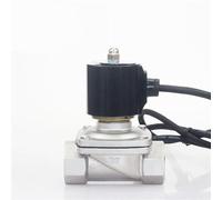 Électrovanne submersible en acier inoxydable 1-1/4" - 220 V/24 V, étanche IP68, normalement fermée(AC220V)