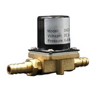 Électrovanne SVZ-2.5 220v 36v 24v, orifice 2.5mm, vanne bidirectionnelle à deux positions, machine souder arc l'argon VZCT(6mm Hose-ac220v,SVZ-2.5-L)