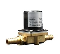 Électrovanne SVZ-2.5 220v 36v 24v, plaque à orifice 2.5mm, vanne bidirectionnelle à deux positions VZCT, machine à souder à arc à l'argon, 1 pièce(SVZ-2.5,8mm hose,AC220V)