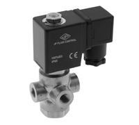 Electrovanne TP-DD 1/8'' 3/2 Voie UN Acier inoxydable FKM 0-5bar 230V AC