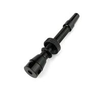 Électrovanne Valves tubeless en aluminium de 44 mm, 1/2/5 pièces, style Presta, for vélos de route et de montagne, conception anti-reflux, jantes et pneus améliorés Vanne(Black 44mm-5PCS)
