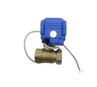 Electrovanne, Vanne à bille motorisée G3/4 "DN20 (Port réduit), 2 voies 12VDC CR04, vanne électrique, 10 pièces/lot