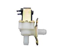 Électrovanne Vanne d'eau 220V110V solaire DC24VDC12V Bobine de cuivre pur Canule en plastique(DC12V-NORMALLY CLOSED,Water Inlet Valve)