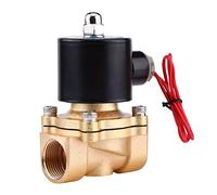 Électrovanne Vanne Électromagnétique Normalement Fermée AC 220V 3/4 Pouce En Alliage De Zinc Pour Gaz Air Eau