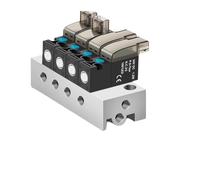 Électrovanne, vanne pneumatique 10 mm, vanne de régulation trois voies deux positions 30 Hz, vanne à vide 24 V/12 V/6 V(R/e- d,DC6V)
