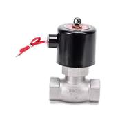 Électrovanne vapeur en acier inoxydable 3/4 pouce, haute température, AC220V DC24V, normalement fermée(AC220)