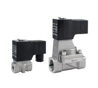 Électrovanne vapeur haute température en acier inoxydable 304, 2L030-08, 2L050-10/15, 2L150, 200-20, 250-25, 24 V(2L200-20-B DC24V)