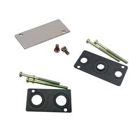 Électrovannes 3V210/4V210-08 4V310, plaque noire de base for collecteur 100M/200M/300M/400M, joints, vis, raccords, panneau aveugle(Blind board,For 3V300M)
