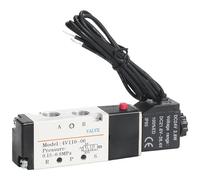 Électrovannes d'air 4V110-06 2 positions 5 ports 1/8 "vanne de commande pneumatique DC12V DC24V AC110V AC220V(Type A,220V)