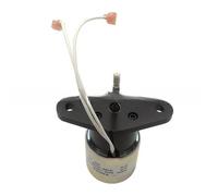 Électrovannes de coupure de moteur à réponse rapide résistantes aux hautes températures, adaptées aux actionneurs de groupe électrogène, valves d'arrêt de carburant à action rapide pour équipements