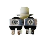 Électrovannes électriques à eau 110 V/220 V/12 V/24 V, une entrée, deux sorties, normalement fermées, for machine à laver(220V2)