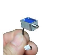 Électrovannes électriques miniatures 2 voies normalement fermées petites vannes d'air 3,7 V-5 V Contrôle des flux d'air Pompes Moniteur normalement fermé Petit