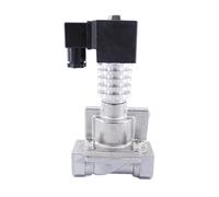 électrovannes Électrovanne de transfert d'huile thermique à vapeur 2 voies 0,5-20 bar, NF, 1-1/4" ou 1-1/2", haute température 300 °C, acier inoxydable 304, 24 V ou 220 V(1-1/4",FOR STEAM_AC220V)