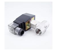 électrovannes Électrovanne haute pression d'eau 2 voies 150 bar NO GSPG-06K, orifice 6 mm, normalement ouverte, 3/8" 1/2", 220 V AC24 V 12 V, acier inoxydable 304.(3/8",AC24V)