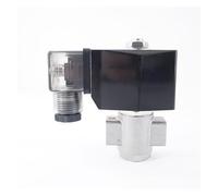 électrovannes Électrovanne haute pression d'eau 2 voies 50 bar/90 bar en acier inoxydable 304, normalement ouverte, 1/4", 380 V/220 V, GSPG-01K/GSPG-M02K(AC380V_90BAR)