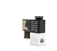 Électrovannes pneumatiques 2V025-08, 2 positions, 2 ports, 1/4", normalement fermées, 12 V, 24 V, 110 V, 220 V(2v025-08 w 2pcs 1202,DC12V)