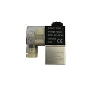 Électrovannes pneumatiques 2V025-08, 2 positions, 2 ports, 1/4", vanne de régulation pneumatique normalement fermée, 12 V CC, 24 V CA, 110 V CA, 220 V CA(Transparent,DC12V)