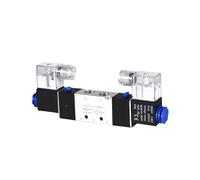 Électrovannes pneumatiques 4V120-06, 4V220-08, 4V320-10, 4V420-15, port de vanne 5/2 voies, bobine simple, DC24V, AC220V(4V230C-08 AC220V)