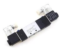 Électrovannes pneumatiques 4V120-06 4V220-08 4V320-10 4V420-15 | Vanne à bobine 5/2 voies | Compatible DC24V et AC220V(4V120-06 DC12V)