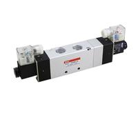 Électrovannes pneumatiques G3/8" 4V330C-10 3 positions 5 voies - DC12 V CC 24 V AC 24 V AC 110 V 220 V (DC12 V)