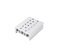 Électrovannes SY3120 SY5120 SY7120, Collecteur D'échappement D'air SS5Y5- Station De Vannes Pneumatiques 2F/3F/4F/5F/6F/7F Avec Joints(7F,SY3120)