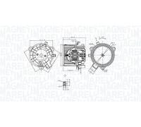 Electroventilateur habitacle