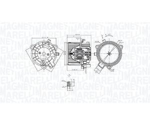 Electroventilateur habitacle