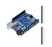 ElectroWorldFR UNO R3 Carte Controller Board 328P ATmega et 340 CH Microcontrôleur Compatible AR-duino