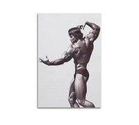 ELedvb Arnold Schwarzenegger Poster décoratif sur toile pour décoration de chambre à coucher 20 x 30 cm