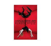 ELedvb Poster décoratif sur toile de film American Horror Story - Décoration murale moderne pour chambre à coucher - 40 x 60 cm