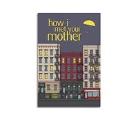 ELedvb Poster sur toile How I Met Your Mother Geraldine, 30 x 45 cm, sans cadre, décoration de salon