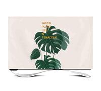 Eleeonora Cache-PoussièRe pour TéLéViseur,Housse pour TéLéViseurs,Housse De Protection pour TV,Style Imprimé,Respirant,Lavable,Anti-UV,pour TV 24 à 65 Pouce,LED TV