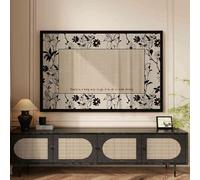 Eleeonora Paysage Housse De Protection TéLéVision,Cache-PoussièRe pour TéLéViseur,Housse pour TéLéViseurs,Respirant,Lavable,Anti-UV,pour TV 19 à 80 Pouce,Mural TV